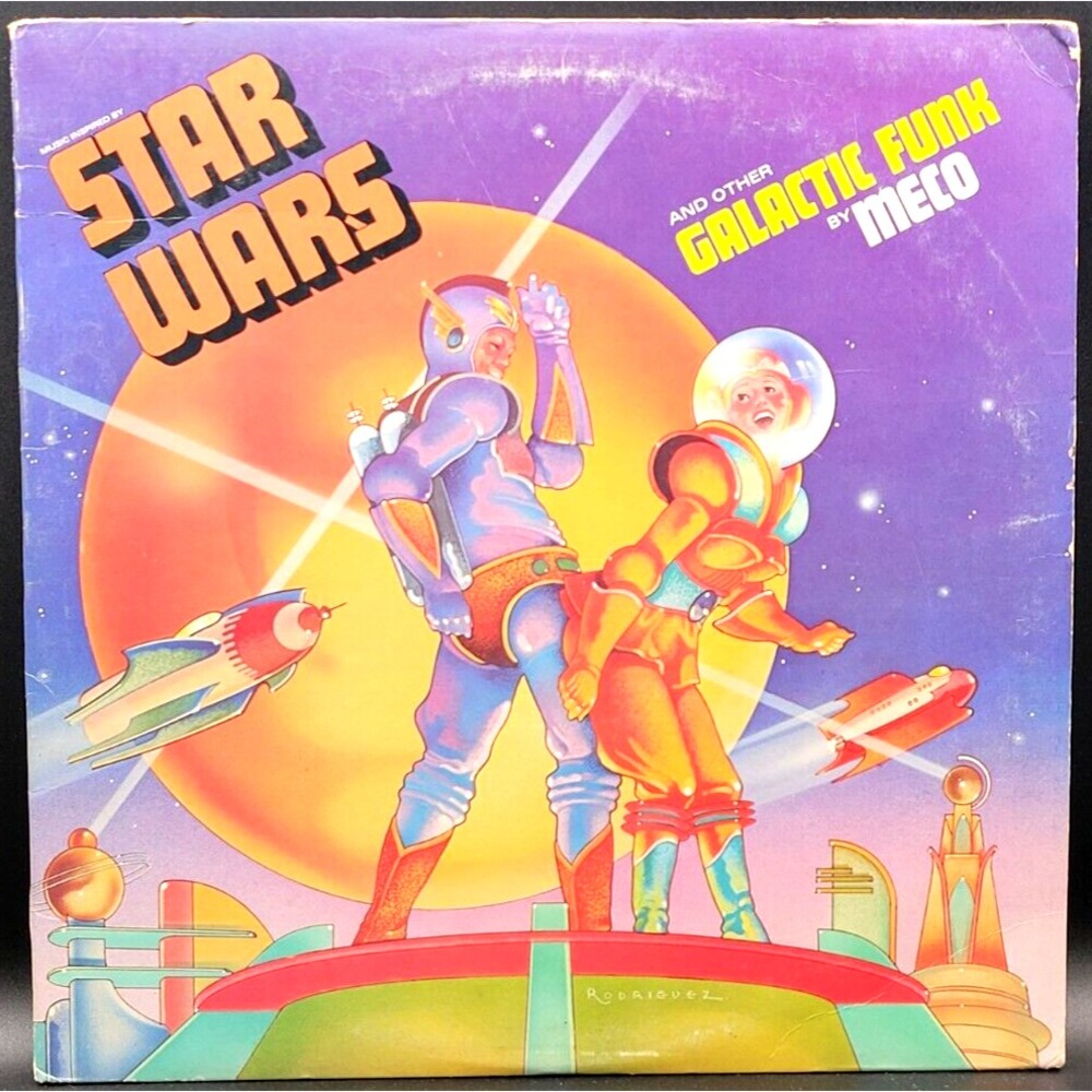 MECO - GALACTIC FUNK STAR WARS‎ -  DISCO SOUL LP  MILLENNIUM